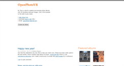 Desktop Screenshot of openphotovr.org